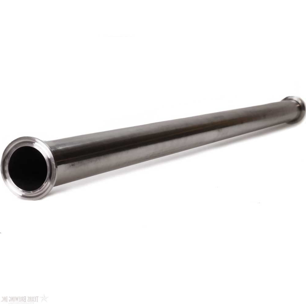 1.5" Tri Clamp Extension Tube - 24"