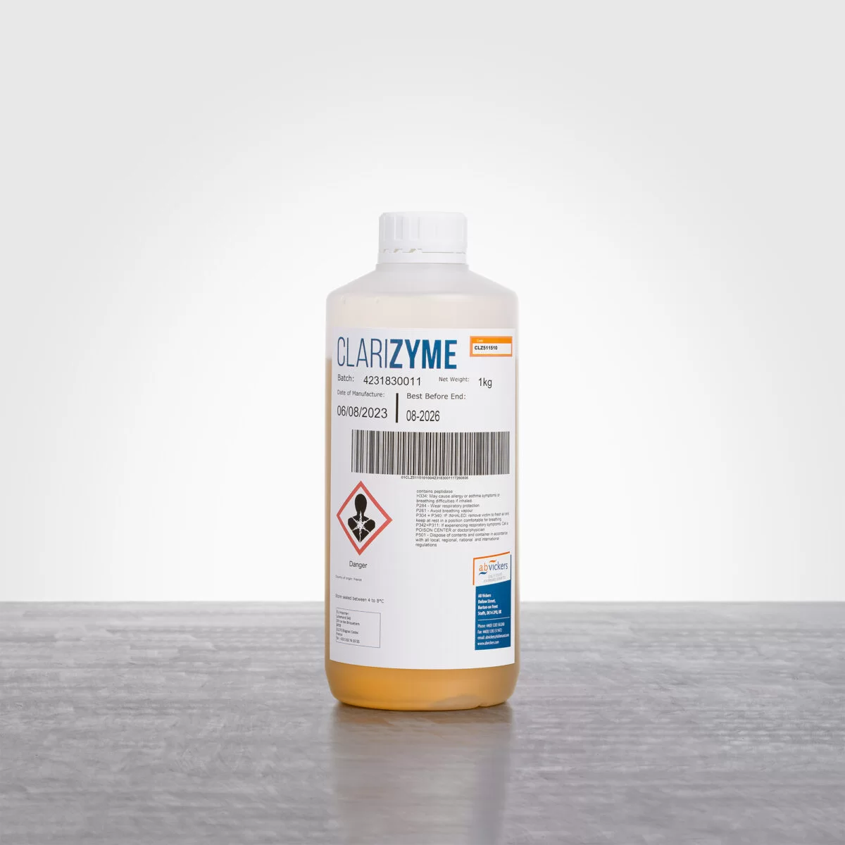 AB Vickers Clarizyme - 1kg