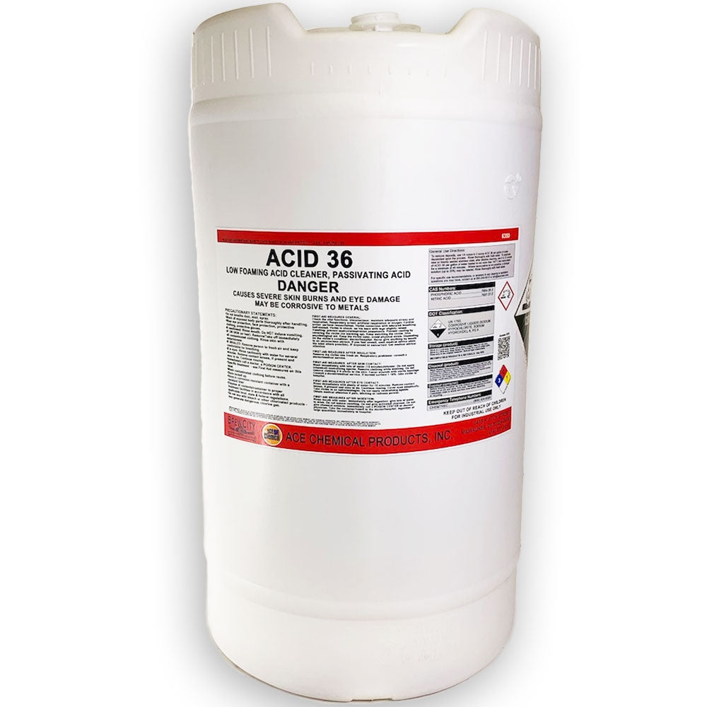 Acid 36 fifteen gallon carboy