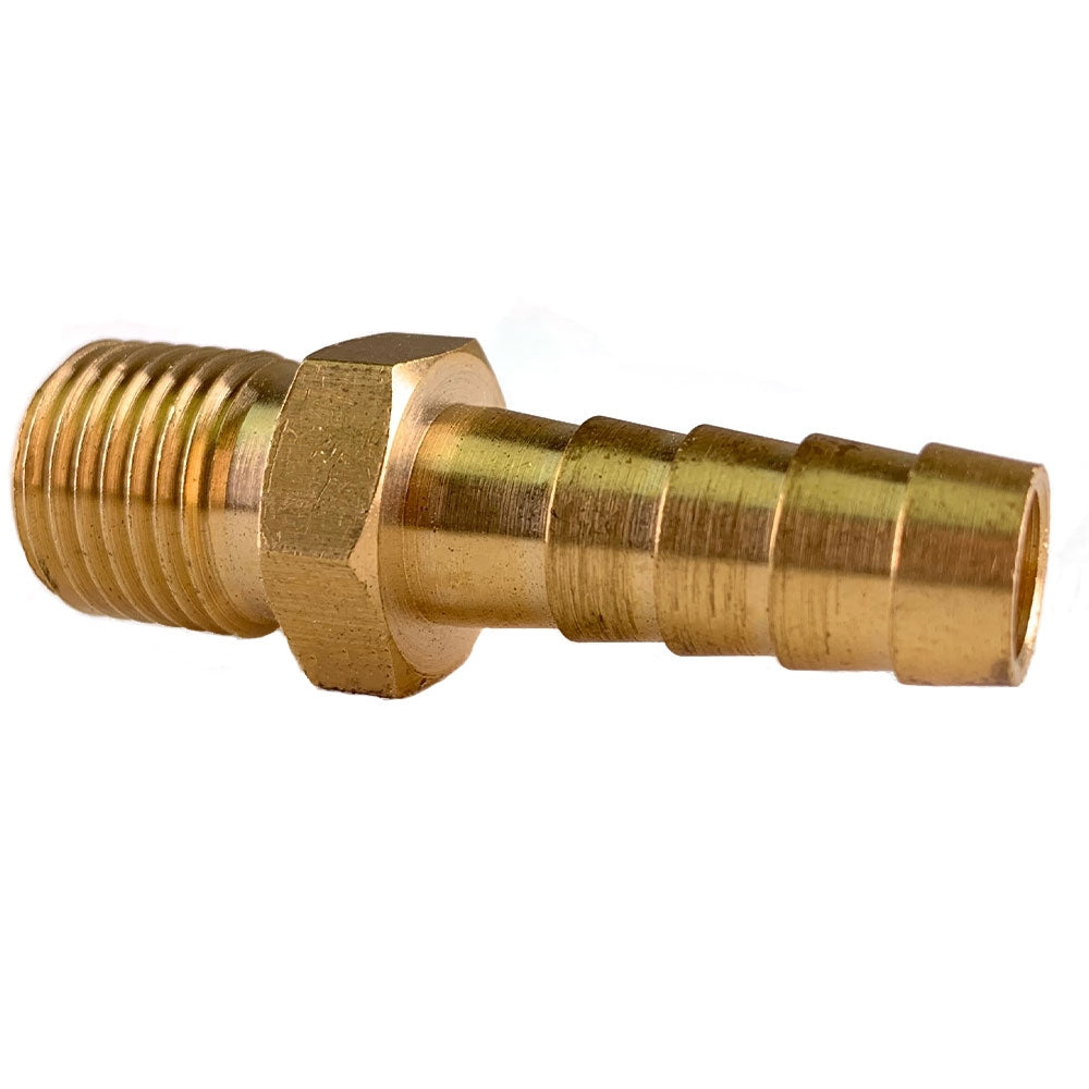1/4" MPT x 5/16" Barb - Brass