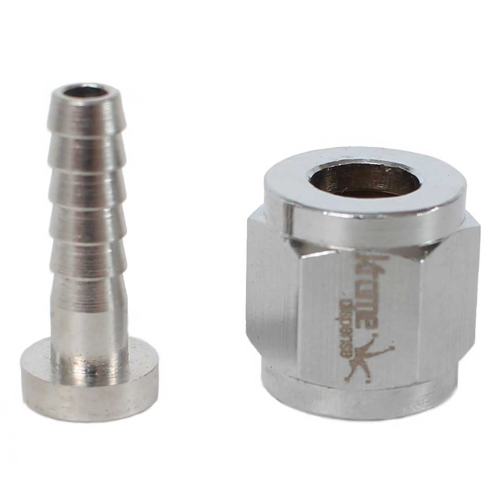 Swivel Nut 1/4" MFL to 3/16" Barb