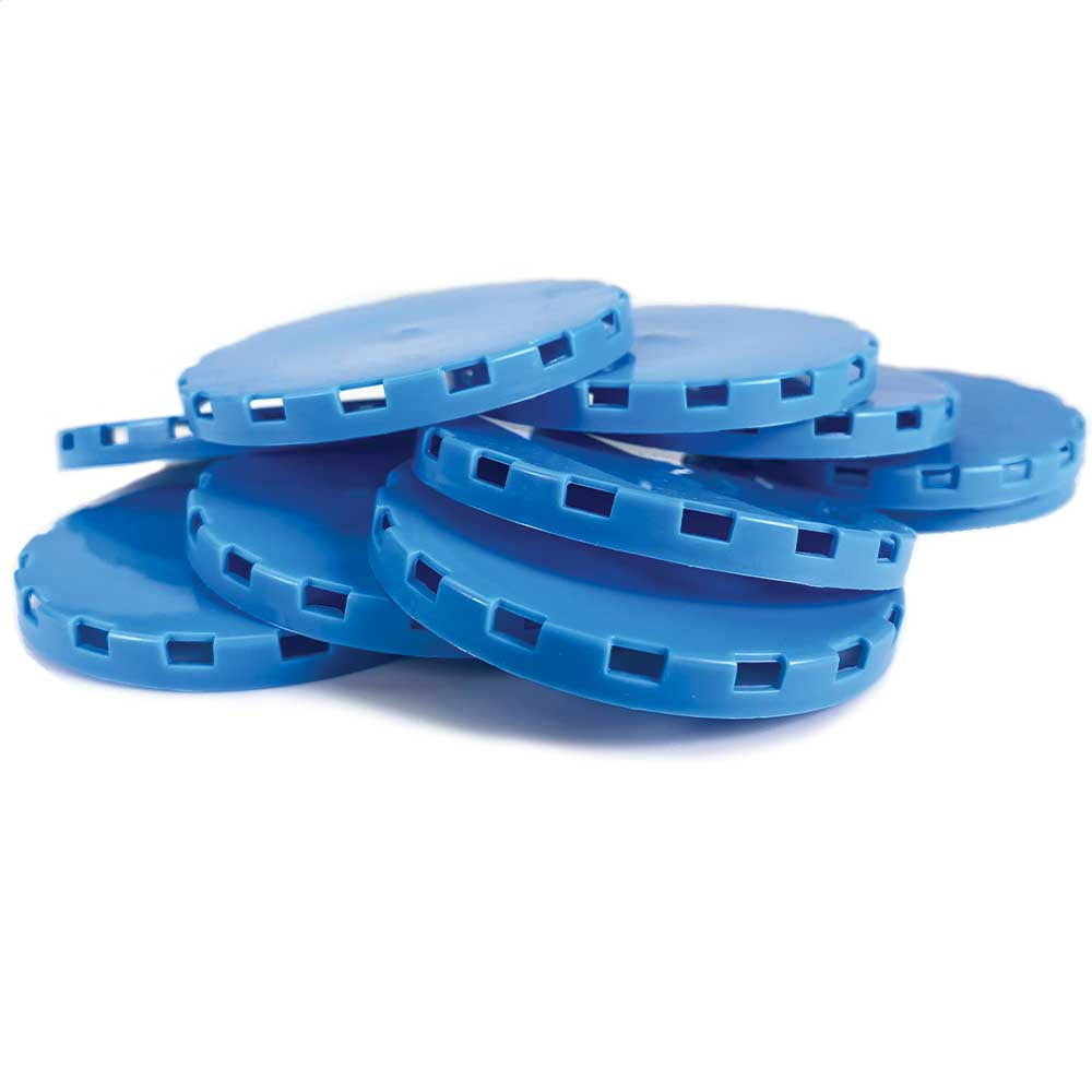 Vented Plastic Keg Cap - Blue