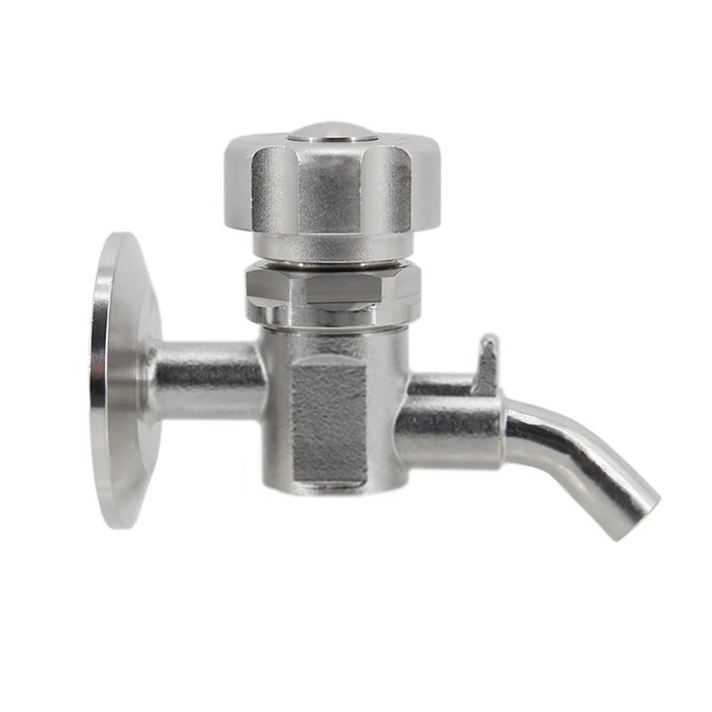 1.5" Tri Clamp Sample Valve - Bonnet Knob Style