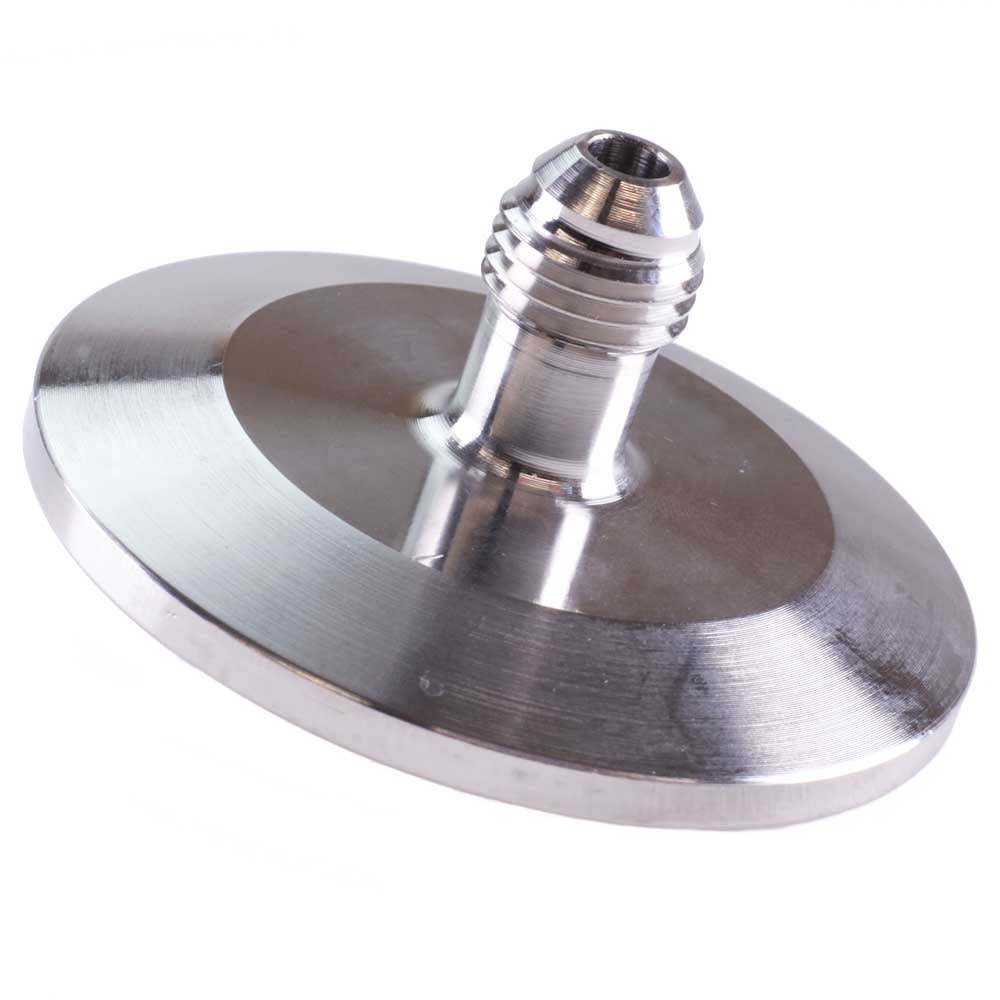 1.5" Tri Clamp x 1/4" MFL (Male Flare Thread)