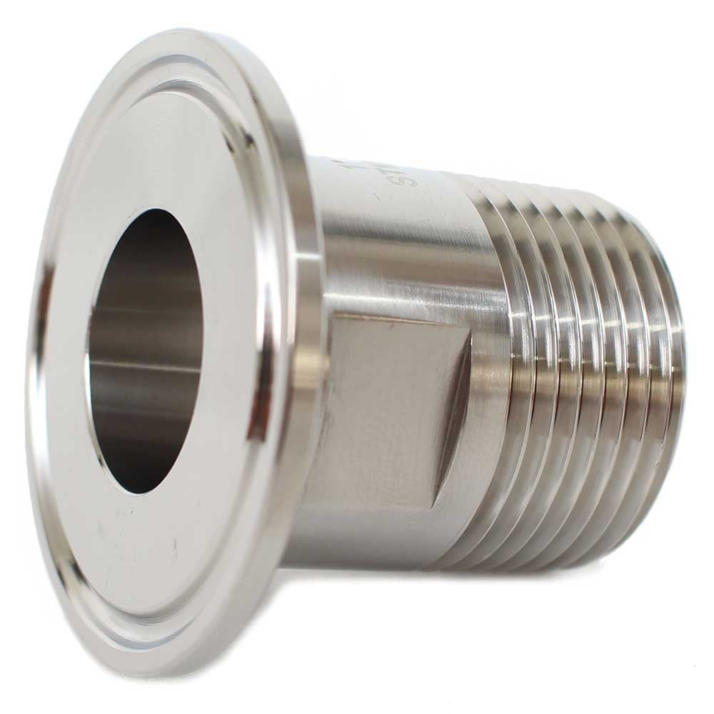 1.5" Tri Clamp x 1" MPT