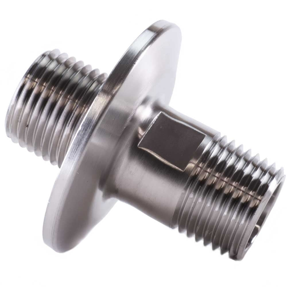 1.5" Tri Clamp x 1/2" MPT x 1/2" MPT