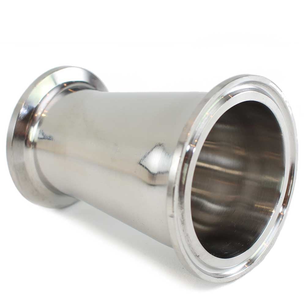 2" to 1.5" Tri Clamp Concentric Reducer