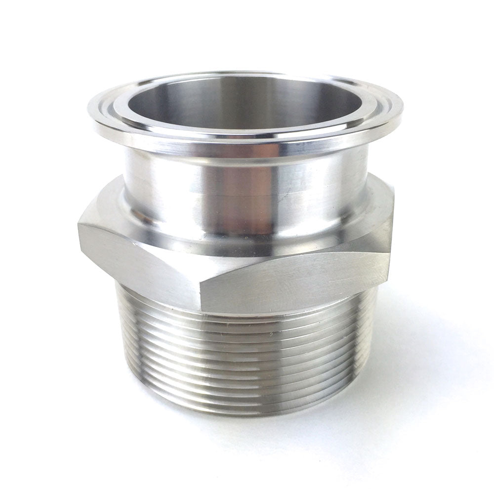 2" Tri Clamp x 2" Male NPT