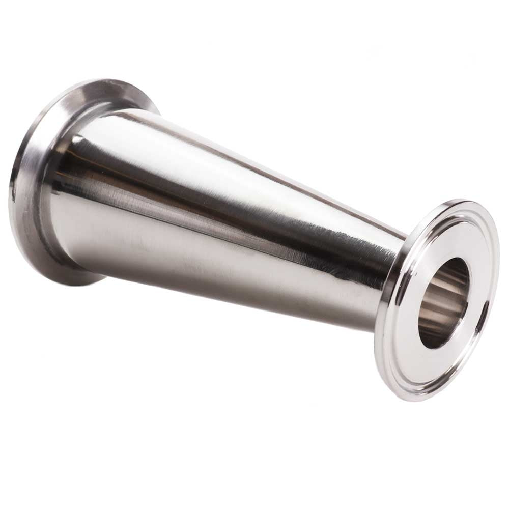 2" to 1" Tri Clamp Concentric Reducer