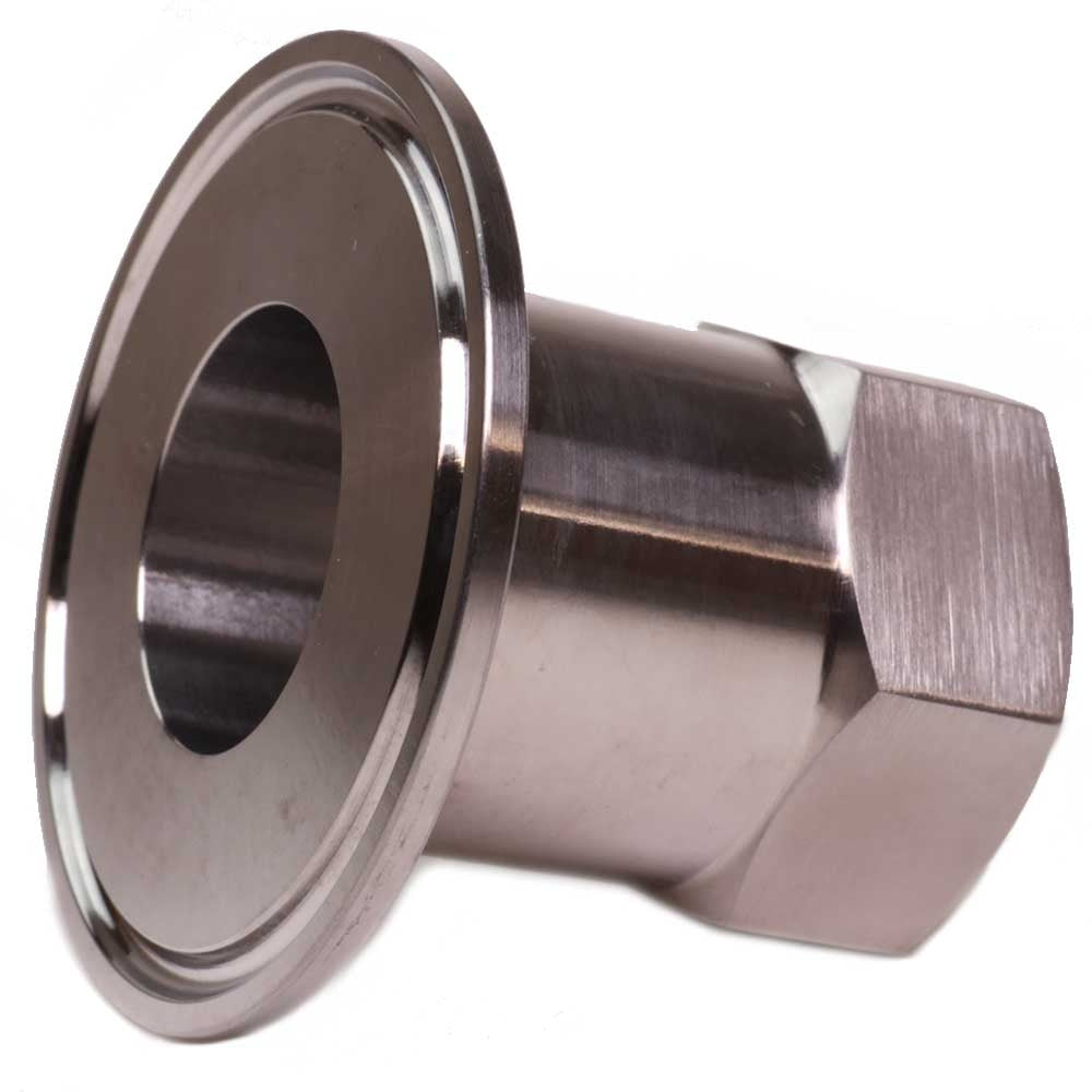 2" Tri Clamp x 1" Female NPT