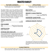 Briess Roasted Barley - 50 lb. Bag