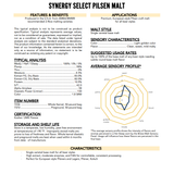 Briess Synergy Select Pilsen - 50 lb. Bag