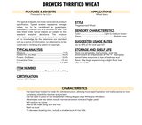 Briess Torrified Wheat - 50 lb. Bag