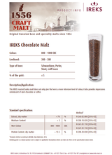 IREKS Chocolate Malt - 55 lb. Bag