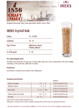 IREKS Crystal Oak - 10L - 55 lb. Bag