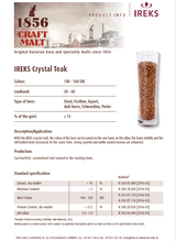 IREKS Crystal Teak - 60L - 55 lb. Bag