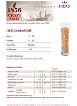 IREKS Smoked Malt - 55 lb. Bag