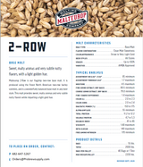 Malteurop 2 Row Tote - 2200 lbs
