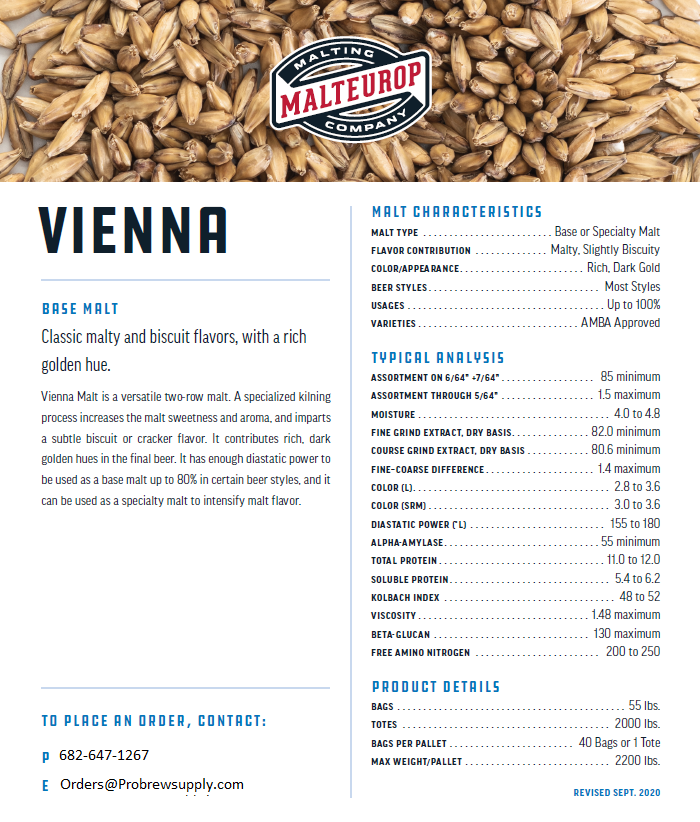 Malteurop Vienna Tote - 2200 lbs