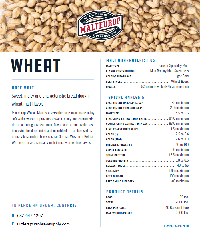 Malteurop Wheat Tote - 2200 lbs
