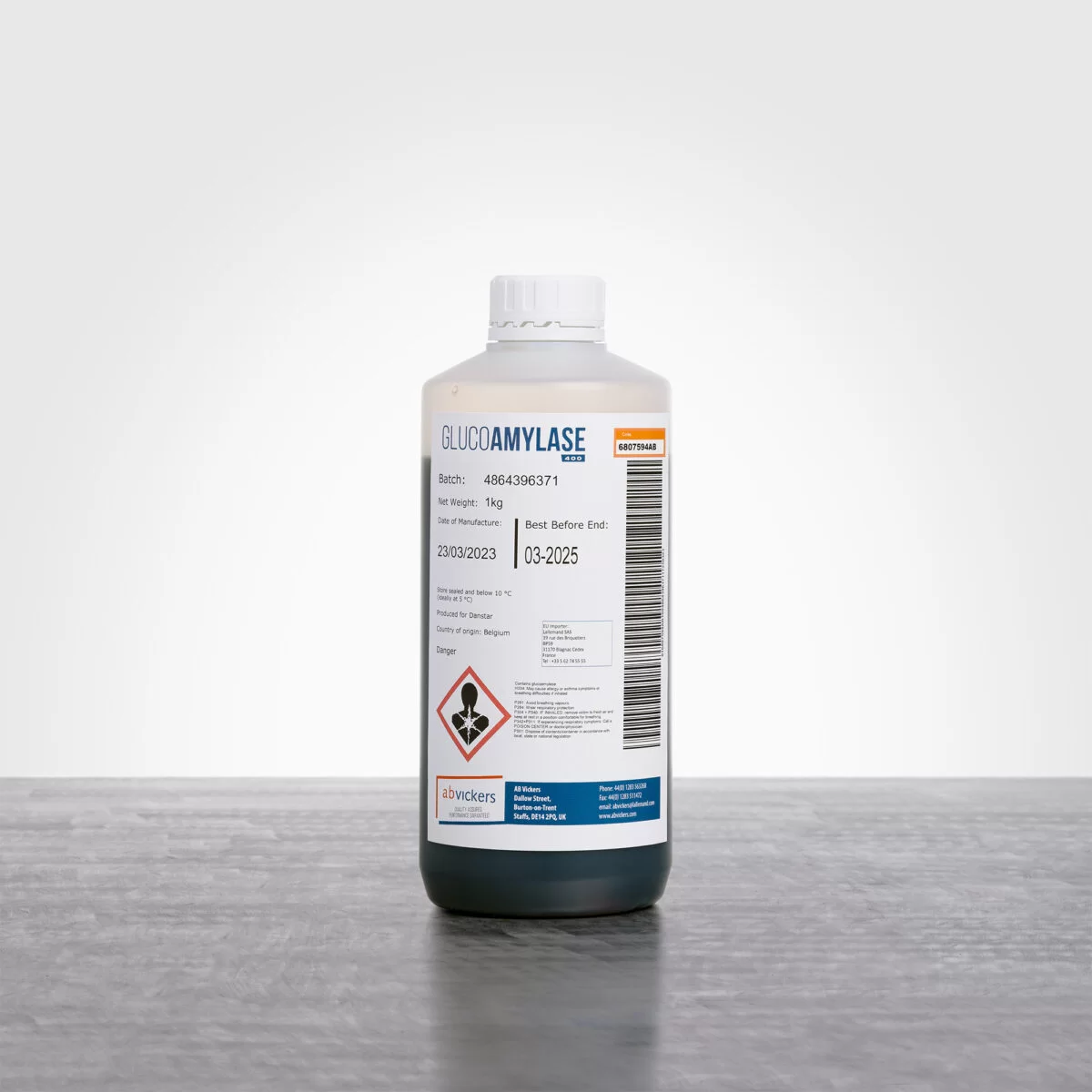 AB Vickers Glucoamylase 400 - 1kg