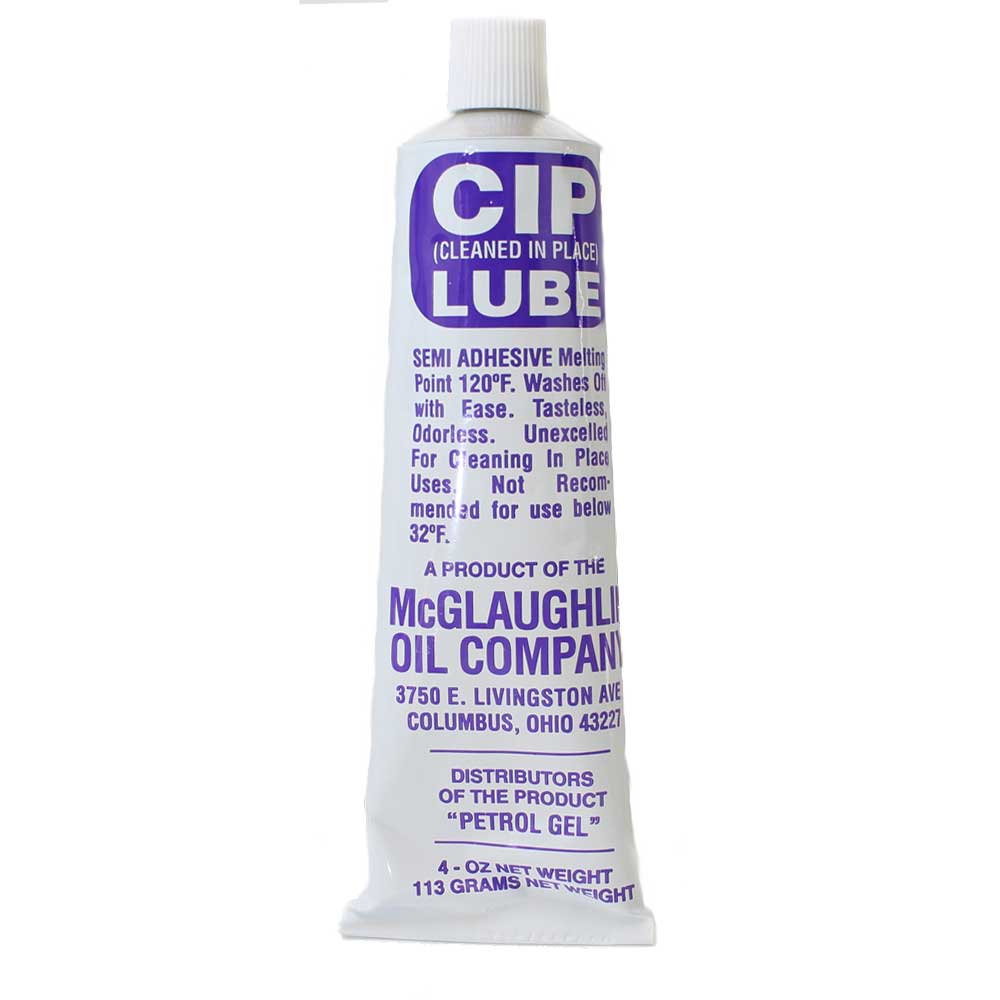 CIP Lube (Clean In Place) - 4 oz. Tube