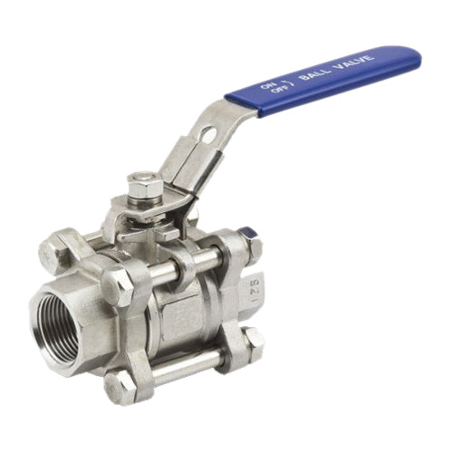 3 Piece Ball Valve 1/2" FPT