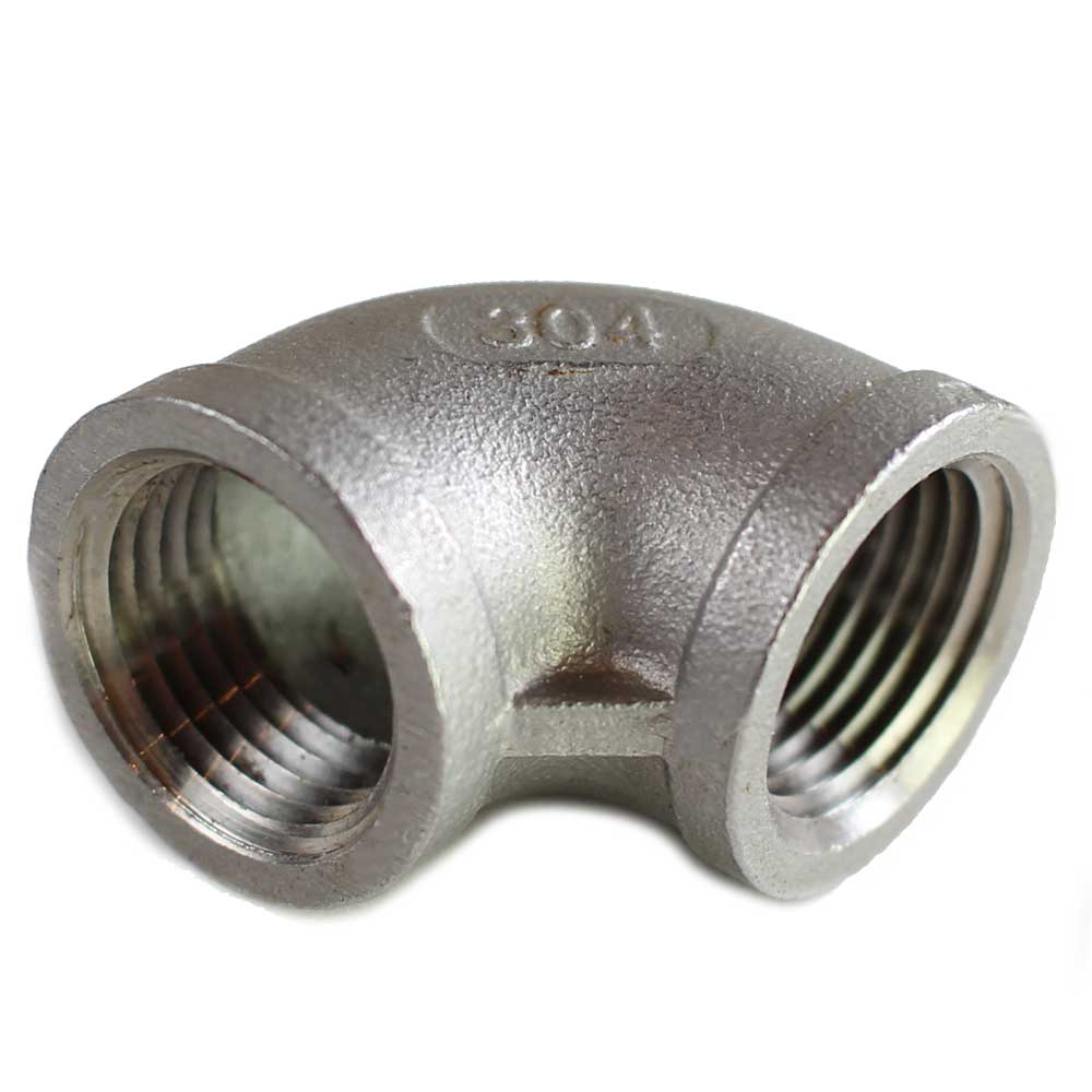 Stainless Elbow 1/2" Female NPT
