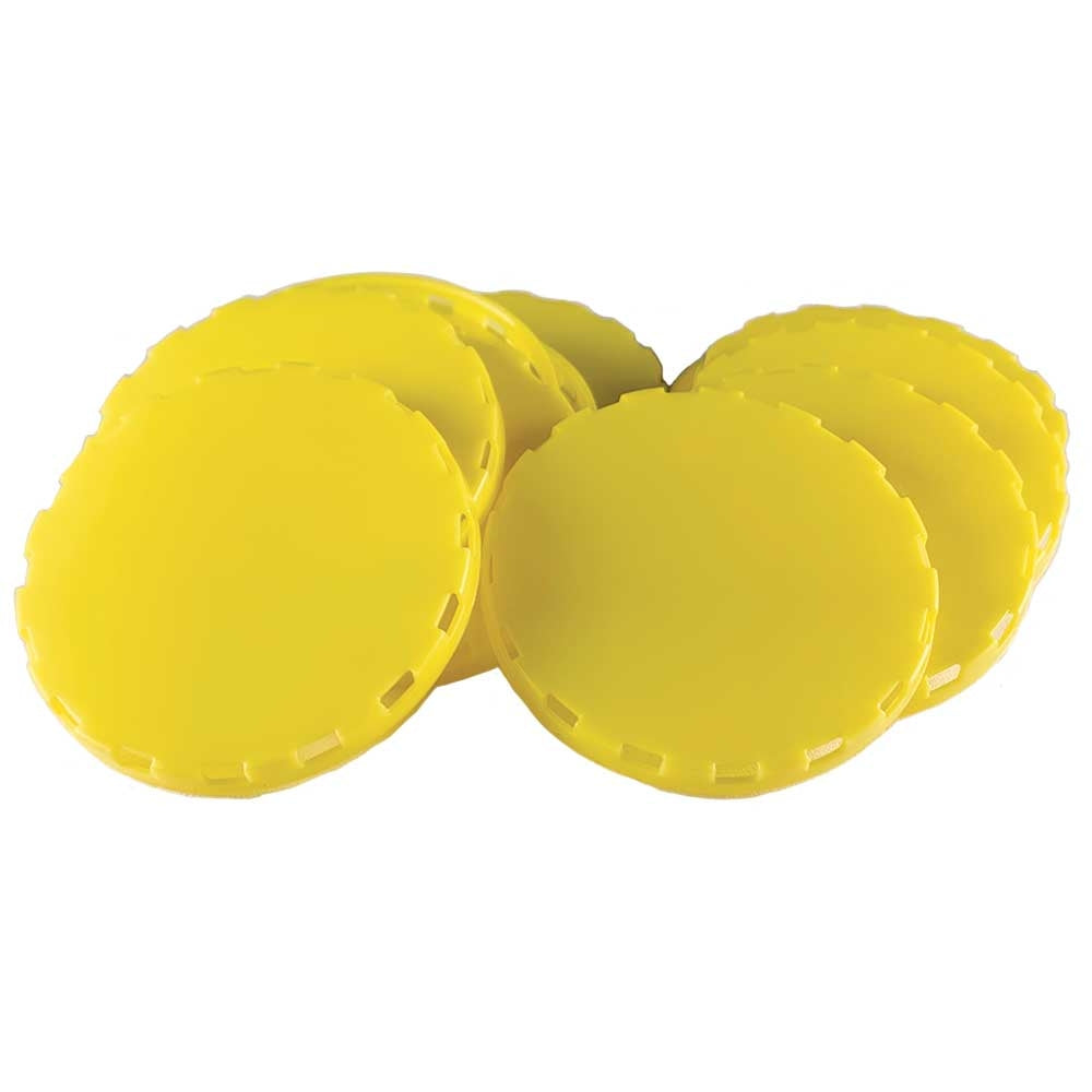 Vented Plastic Keg Cap - Yellow