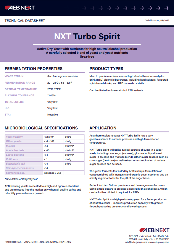 NXT Turbo Spirit - 500g